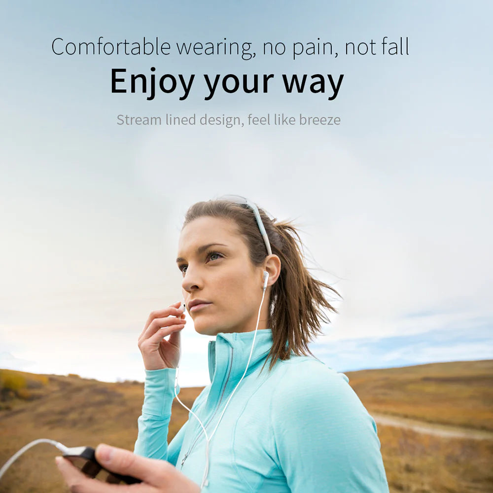 JR-EP1 Classic Wired Earphone-White