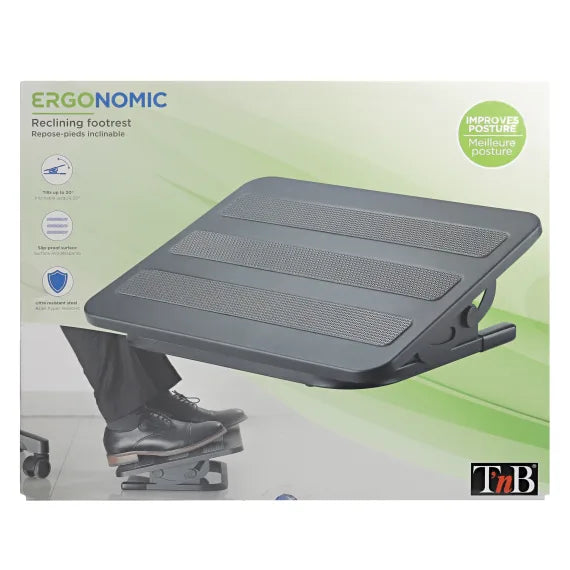 TNB Tiltable metal footrest