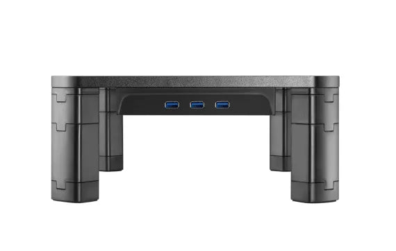 TNB Monitor riser with adjustable height and USB 3.0 hub
