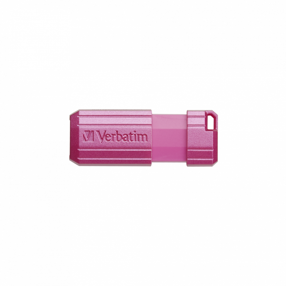 VERBATIM USB 64GB PINK PINSTRIPE