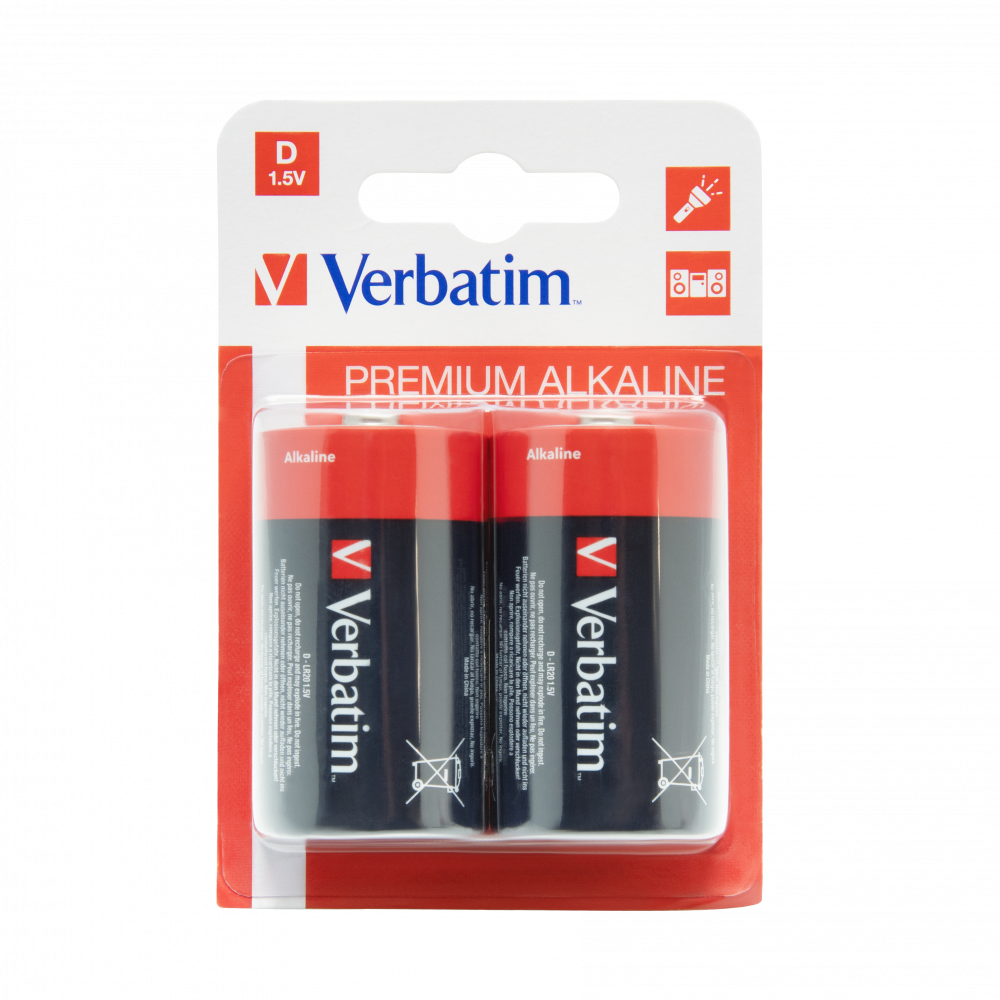 Verbatim Premium Alkaline D
