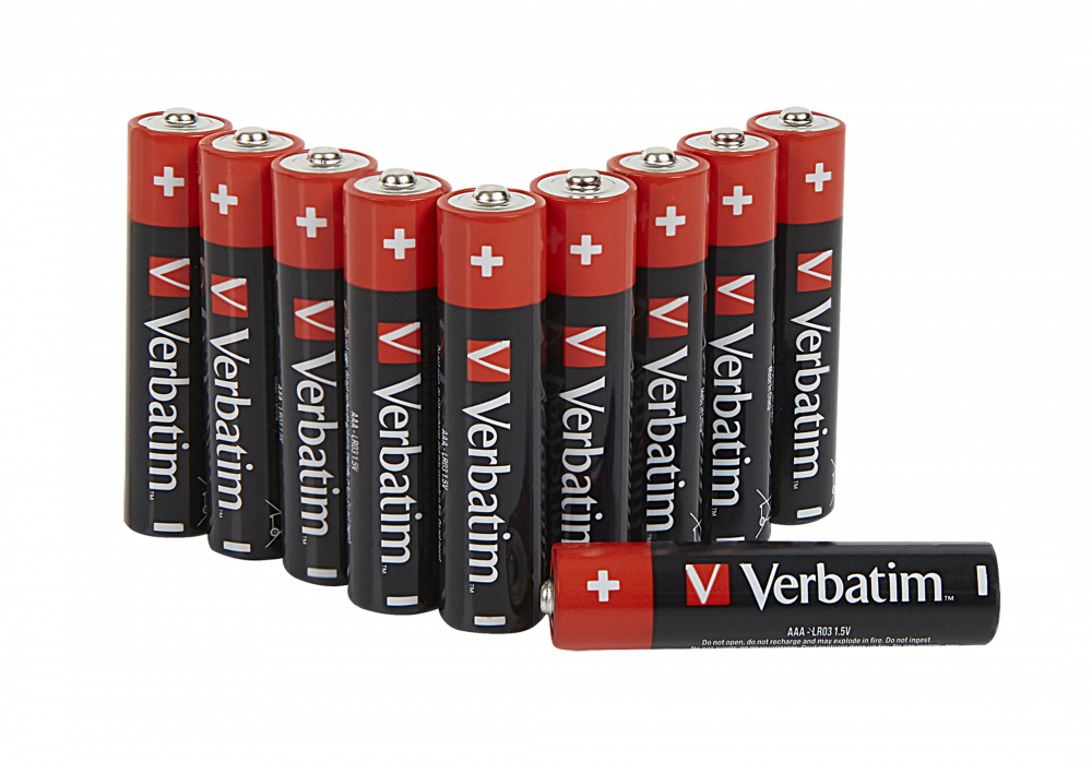 Verbatim Premium Alkaline AAA (10 PACK)