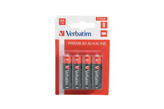 Verbatim Premium Alkaline AA (8 PACK)