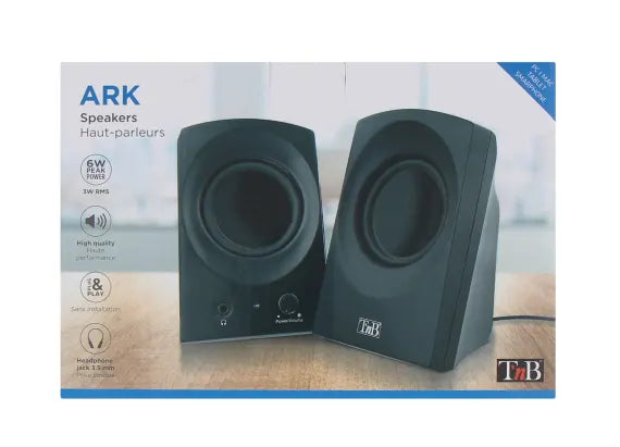 TNB 2.0 speakers ARK black