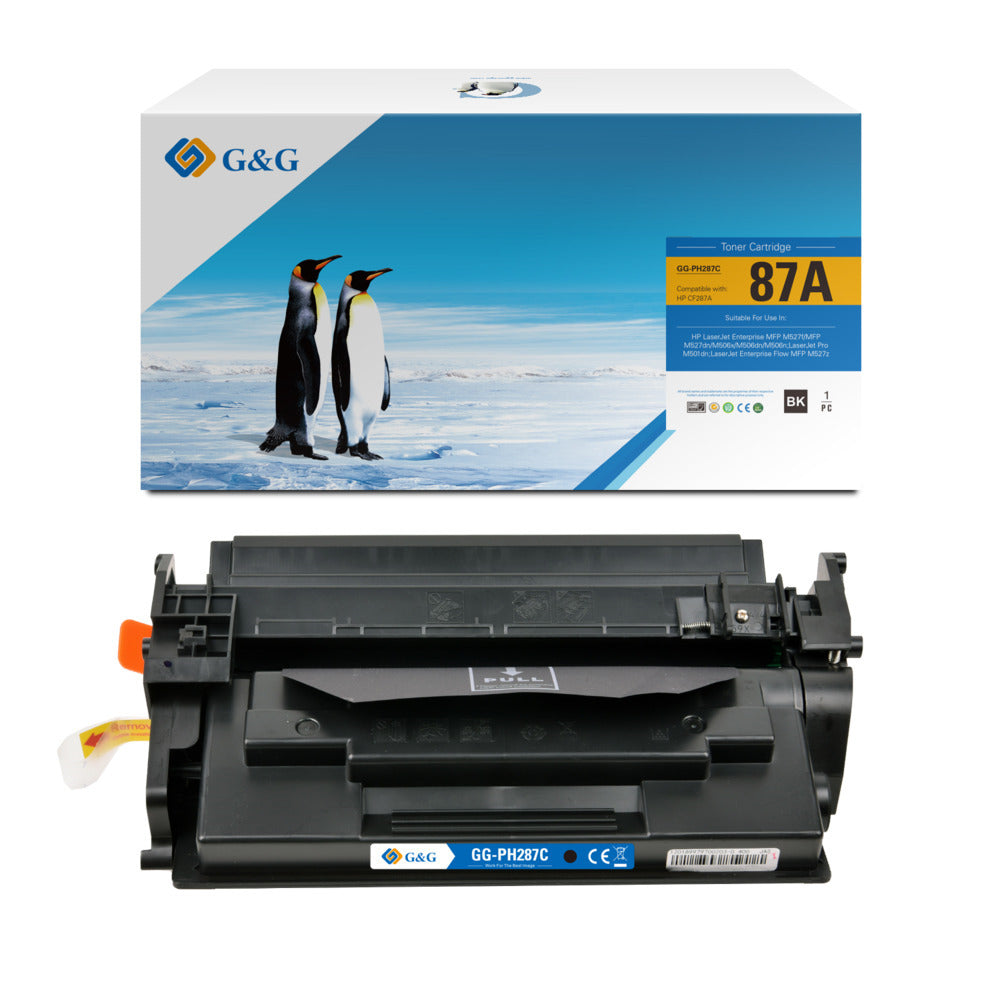 G&G Replacement Toner Cartridges for Hp CF287A