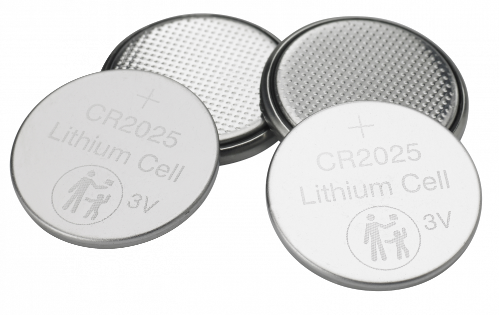 Lithium Battery CR2025 3V (4 PACK)