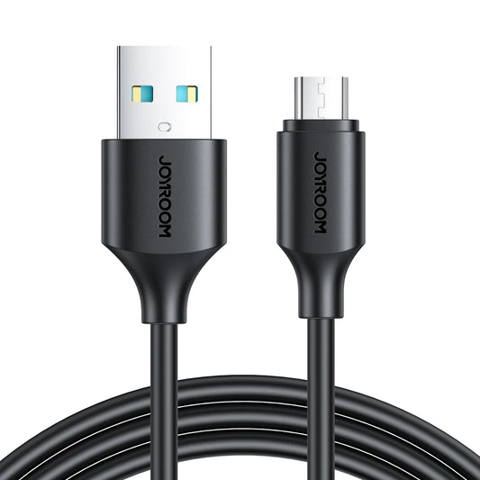 JOYROOM S-UM018A9 2.4A USB-A to Micro Fast Charging Data Cable 1m-Black