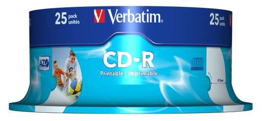 VERBATIM CD-R 52X-SP25-ΕΚΤΥΠΩΣΙΜΟ