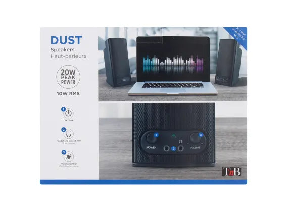 TNB 2.0 speakers 20W DUST black