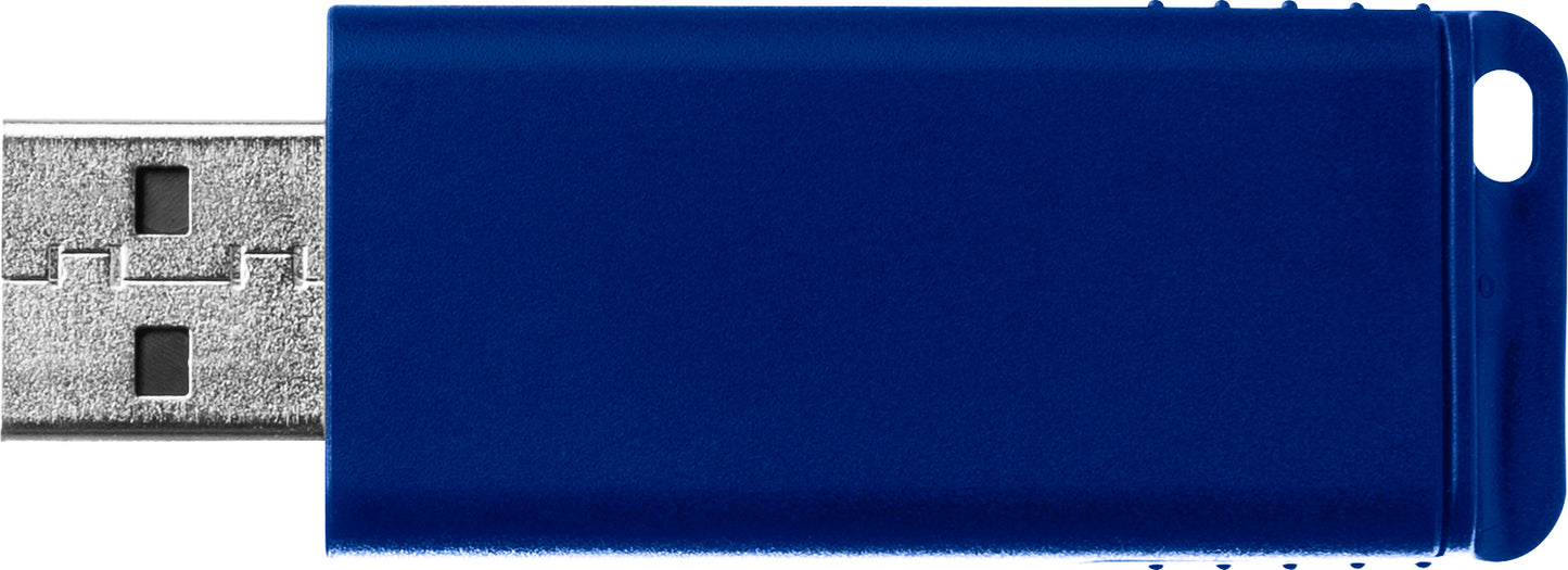 VERBATIM SLIDER USB 2.0 32 GB (ΚΟΚΚΙΝΟ/ΜΠΛΕ)