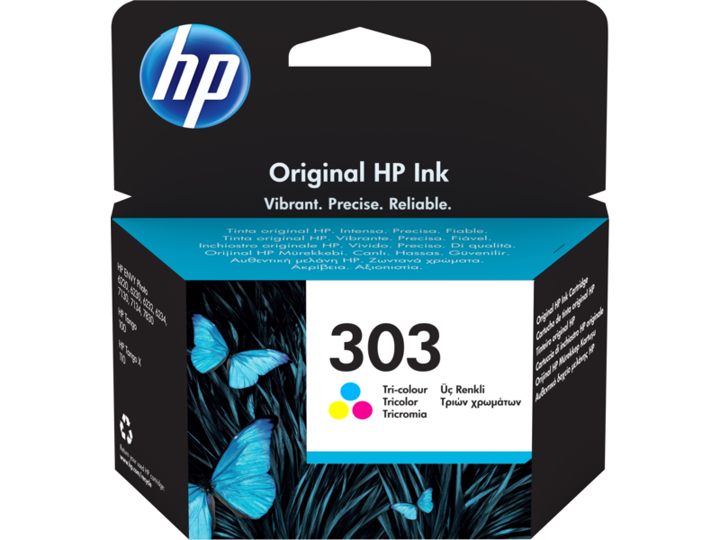 HP Ink Cartridge, T6N01AE,303, Tri-Colour – svacopowerpro