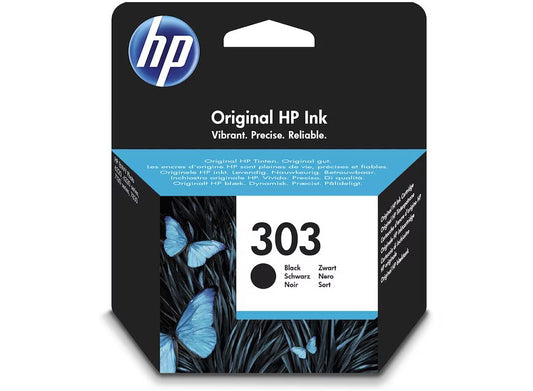 HP Ink Cartridge, T6N02AE, 303, Black