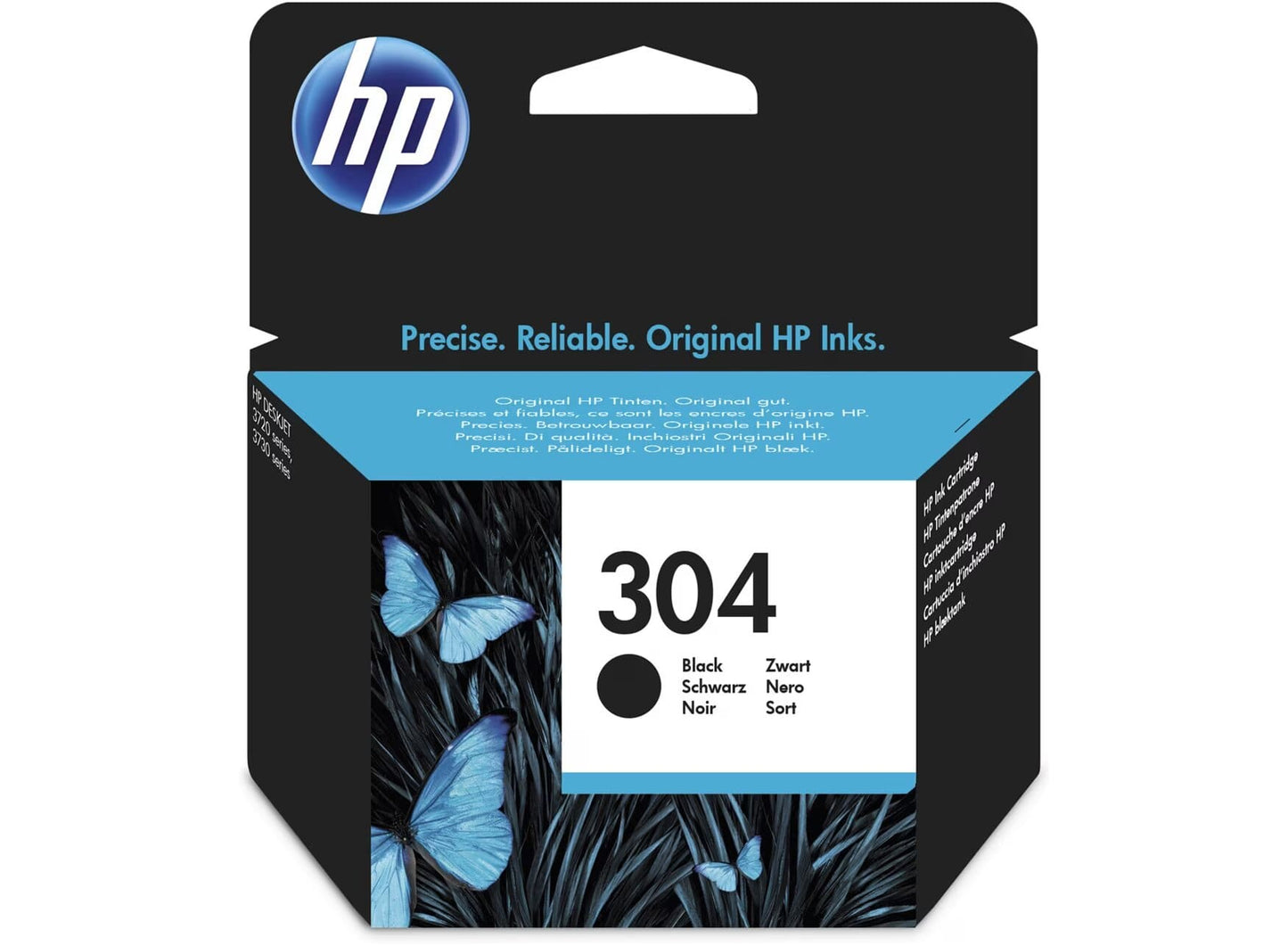 HP Ink Cartridge, N9K06AE ,304, Black