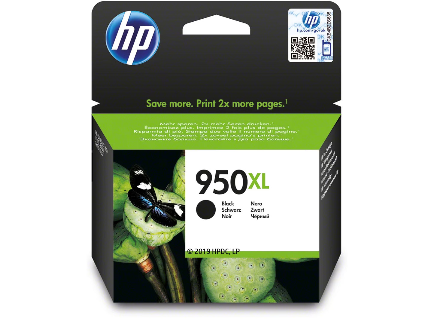 HP Ink Cartridge CN045AE ,950XL, Black