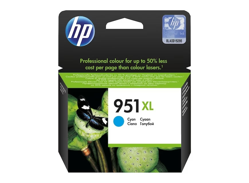 HP Ink Cartridge CN046AE ,951XL, Cyan