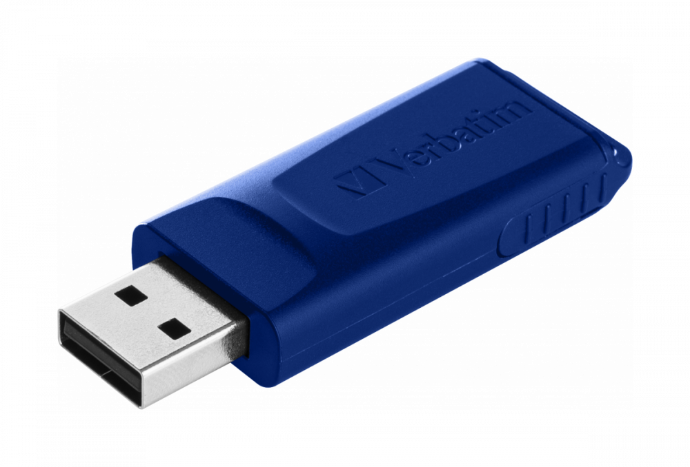 VERBATIM SLIDER USB 2.0 (RED/BLUE/GREEN)