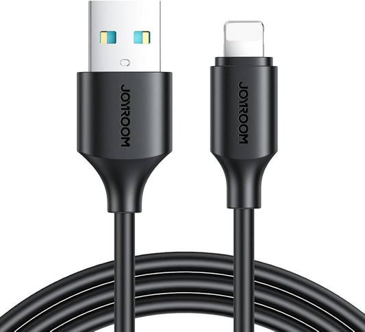 JOYROOM S-UL012A9 2.4A USB-A to Lightning Fast Charging Data Cable 1m-Black