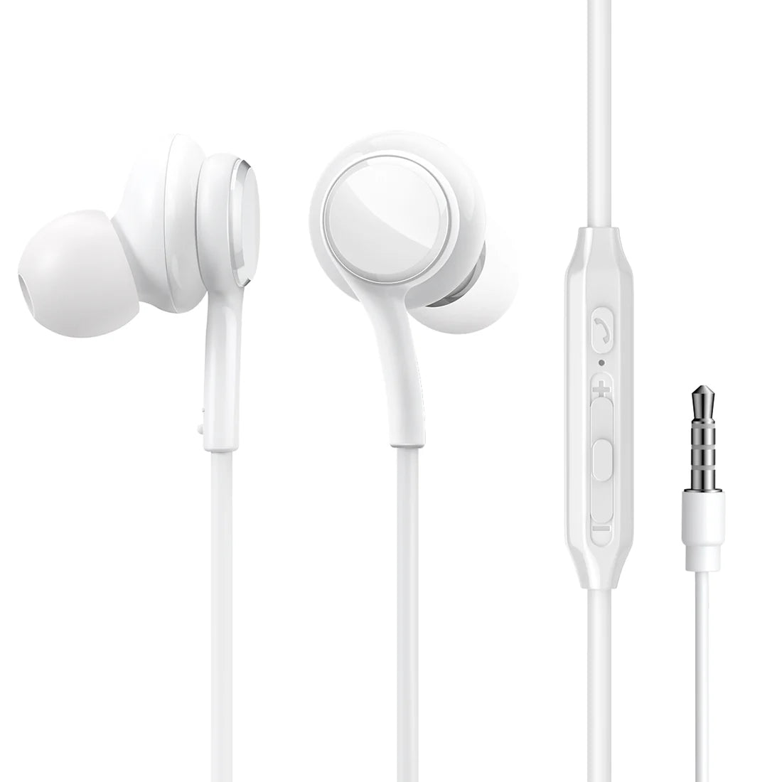 JR-EW02 Wired Series In-Ear Wired Earbuds White