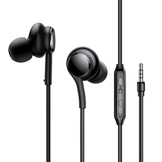 JR-EW02 Wired Series In-Ear Wired Earbuds Black