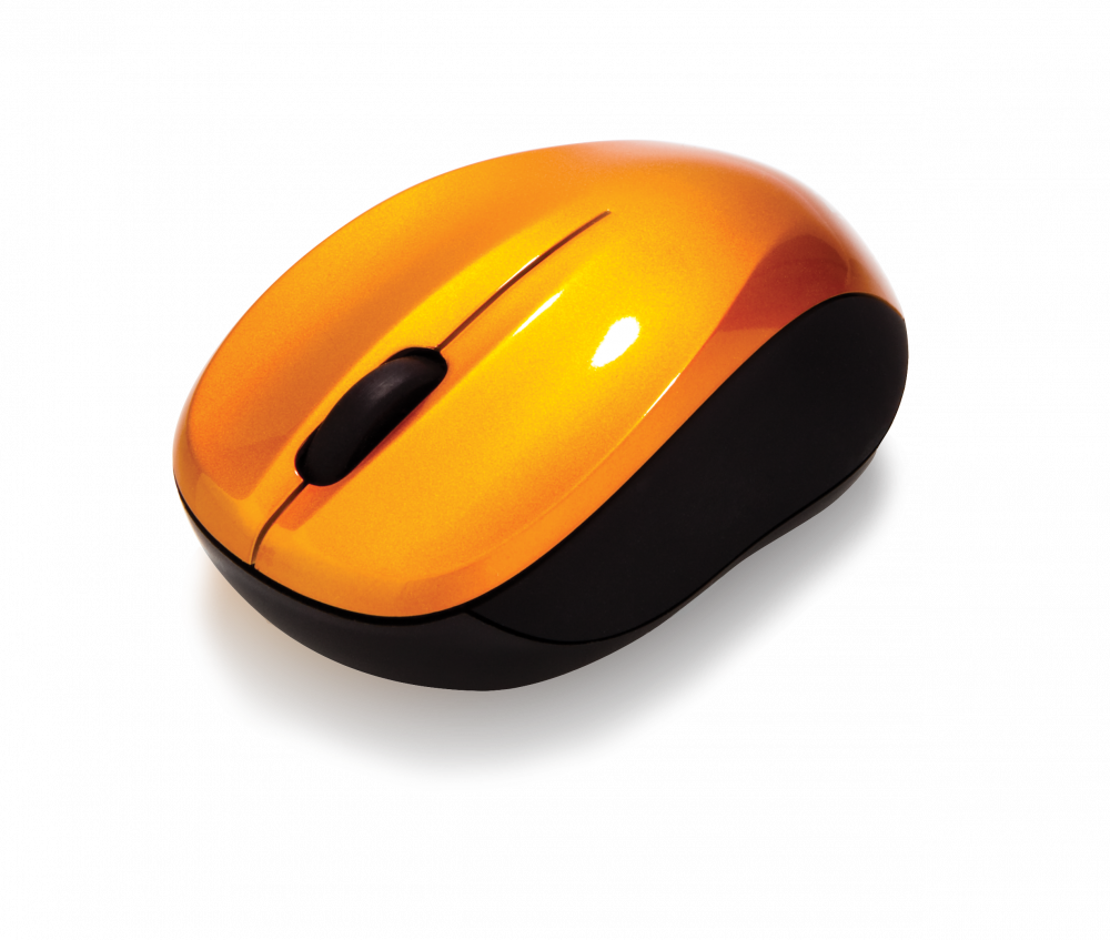 VERBATIM MOUSE GO NANO WIRELESS VOLCANIC ORANGE