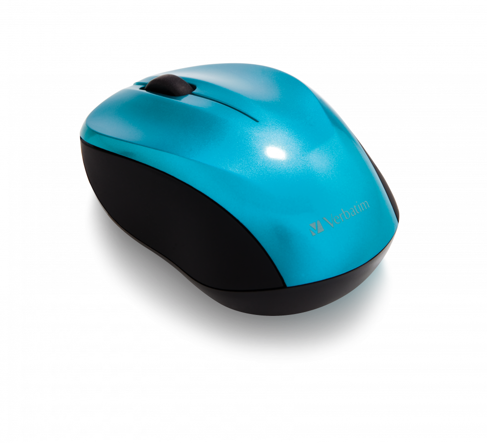 VERBATIM MOUSE GO NANO WIRELESS CARIBBEAN BLUE