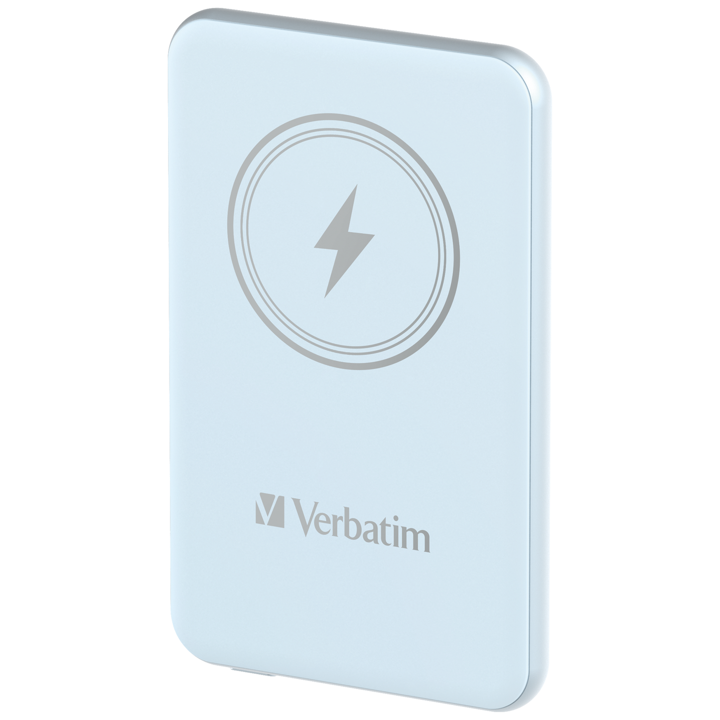 Verbatim Charge 'n' Go Power Bank 5000mAh Magnetic Wireless Charging - Blue