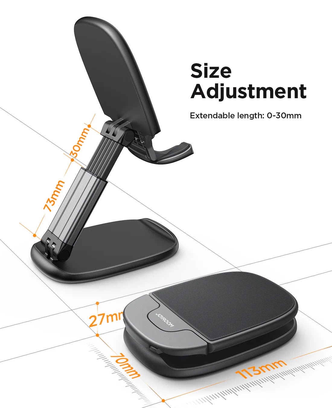 JOYROOM JR-ZS371  Desktop Phone Stand Black