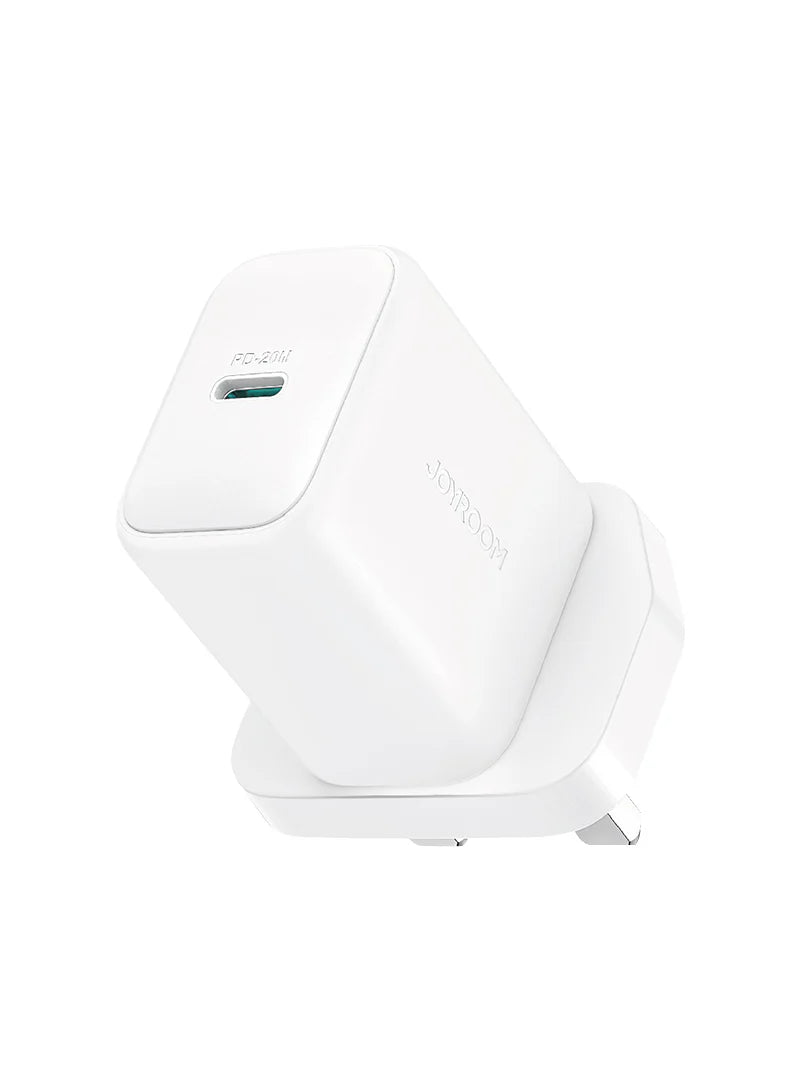 JOYROOM JR-TCF20 PD20W Charger UK White