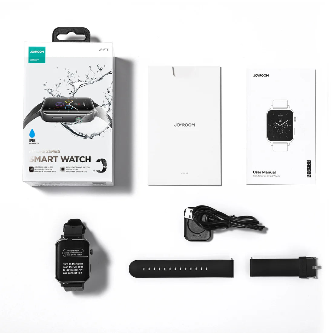 JOYROOM JR-FT6 Smart Watch Fit Life Series Water Proof