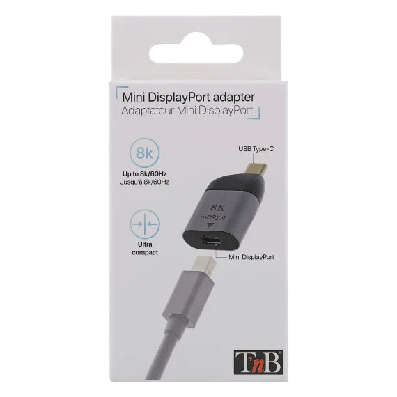 TNB USB-C to Mini DisplayPort 8K adapter