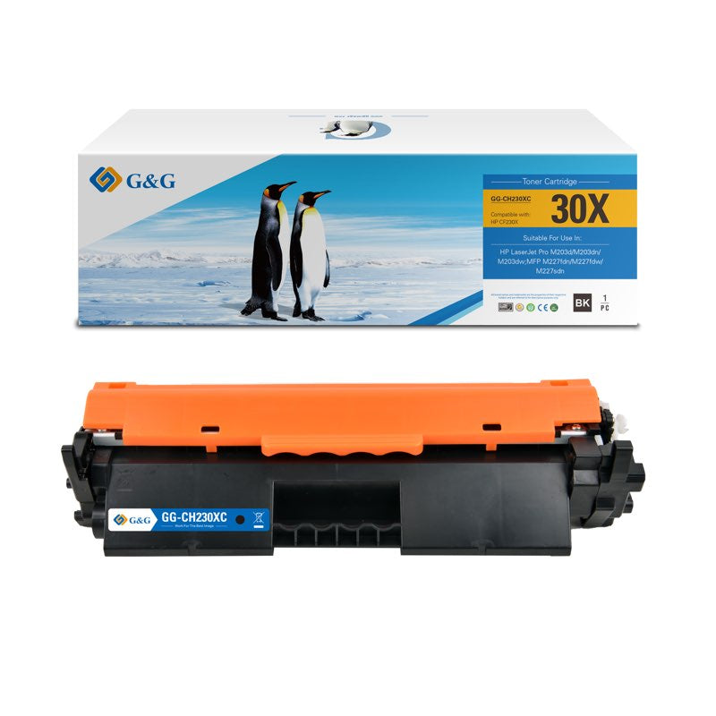 G&G Replacement Toner Cartridges for Hp CF230X