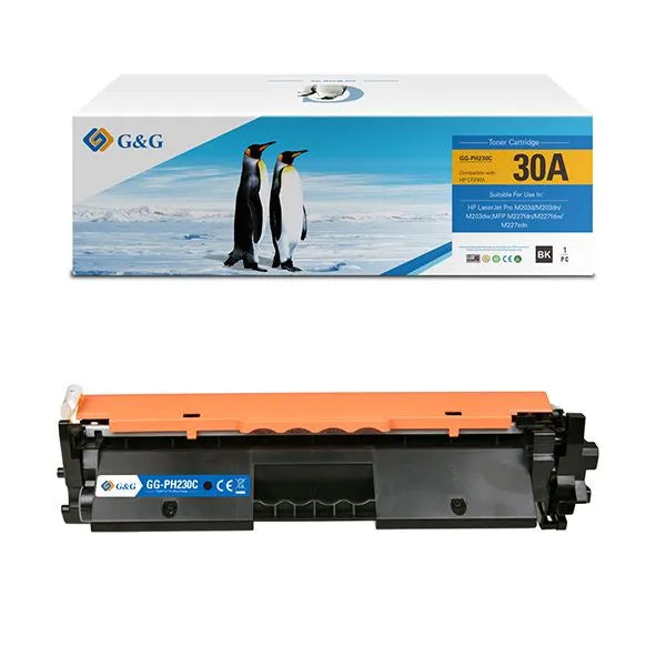 G&G Replacement Toner Cartridges for Hp CF230A