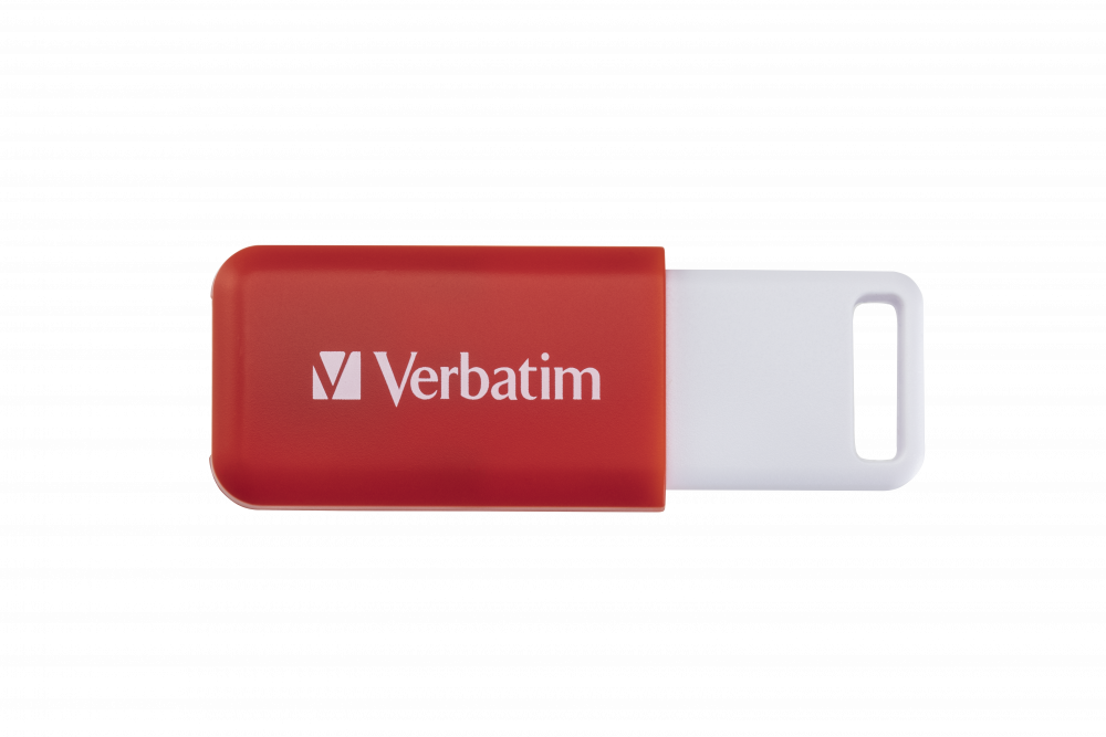 VERBATIM USB 16GB V DATABAR 2.0 RED