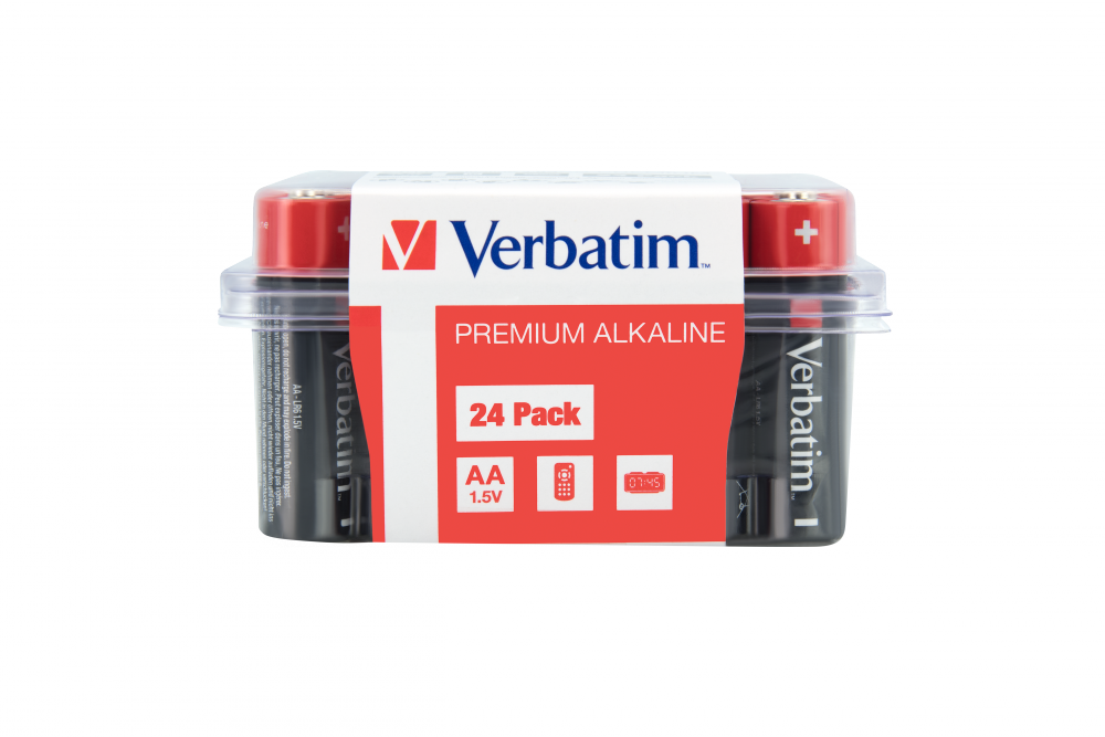 Verbatim Premium Alkaline AA (24 PACK)