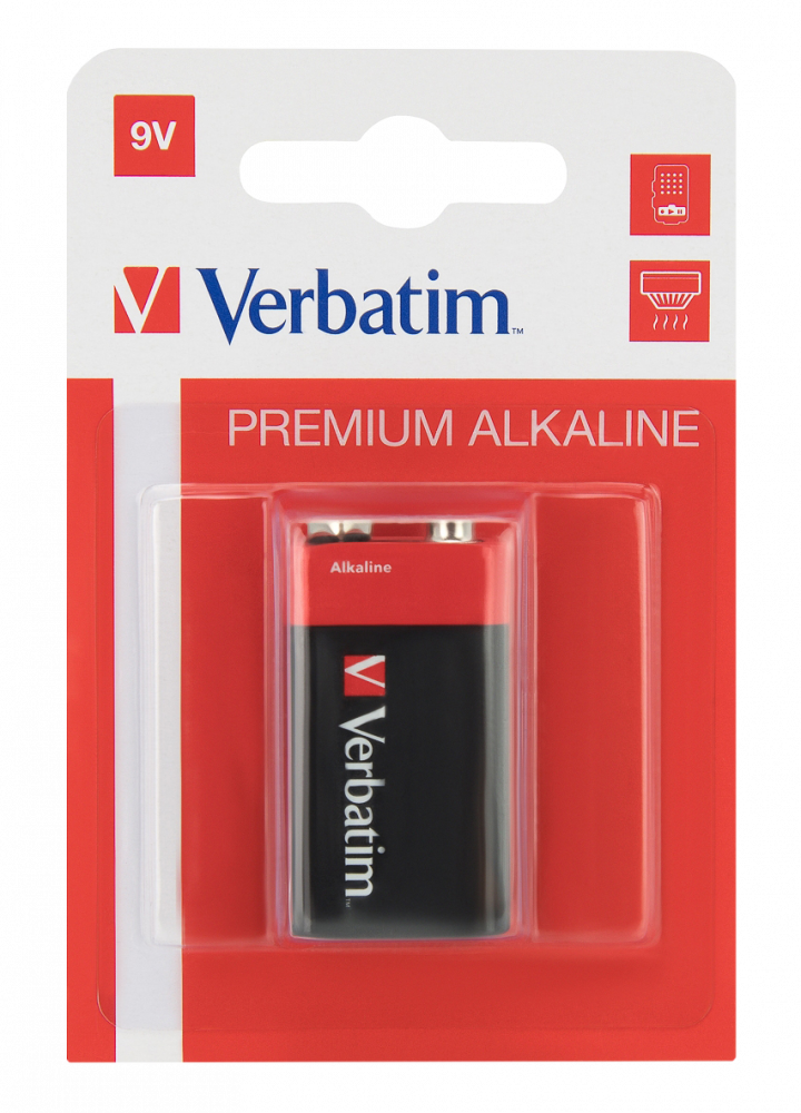 Verbatim Premium Alkaline 9V