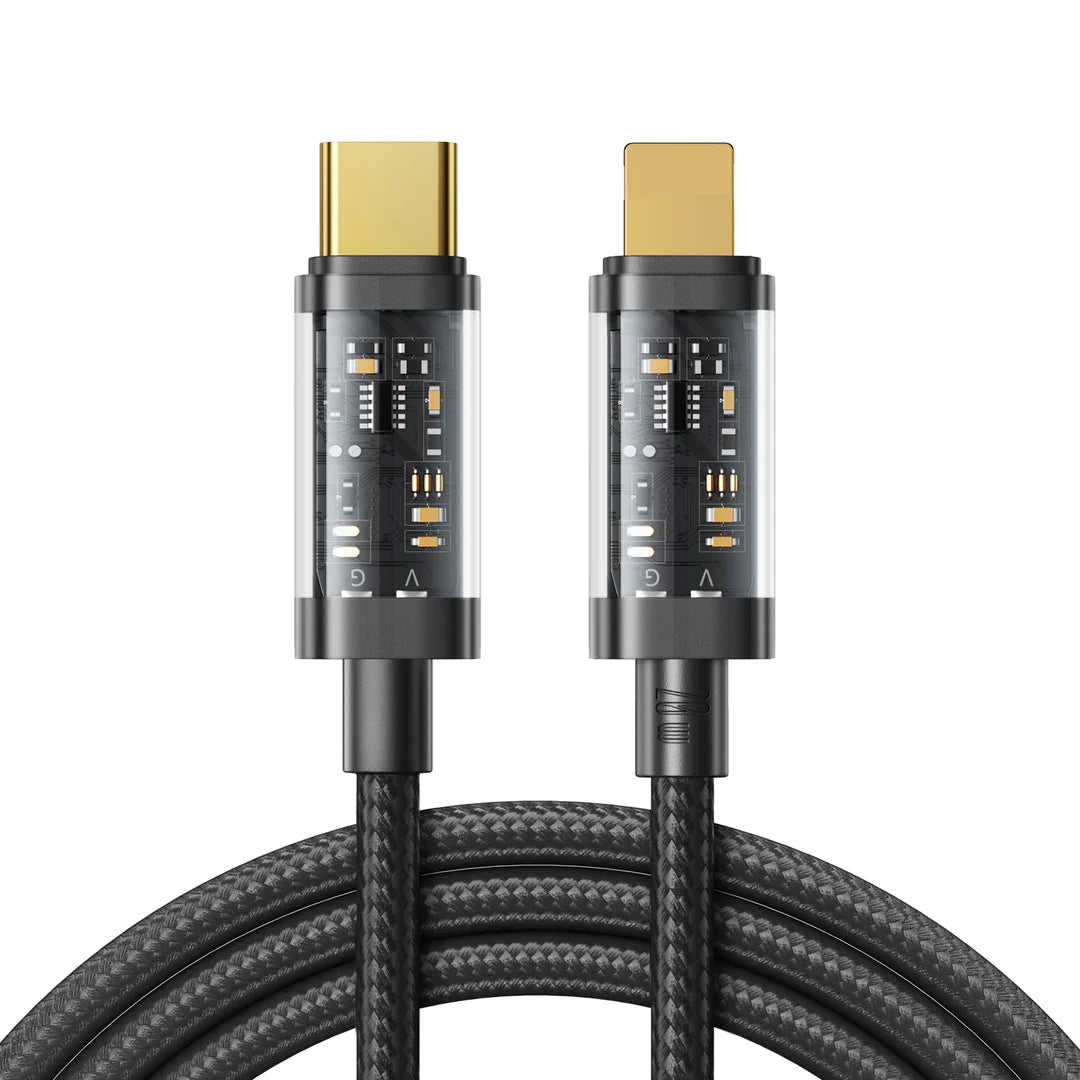 JOYROOM S-CL020A12 Type-C to Lightning 20W Data Cable 1.2m-Black