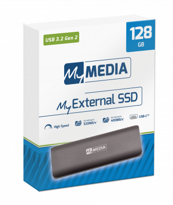 MYMEDIA SSD MYEXTERNAL 3.2 GEN 2 128GB