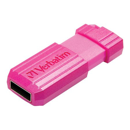VERBATIM USB 16GB  HOT PINK PINSTRIPE