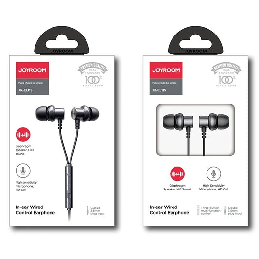 JR-EL115 WiRed earphone - Gray