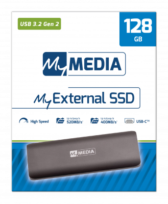 MYMEDIA SSD MYEXTERNAL 3.2 GEN 2 128GB