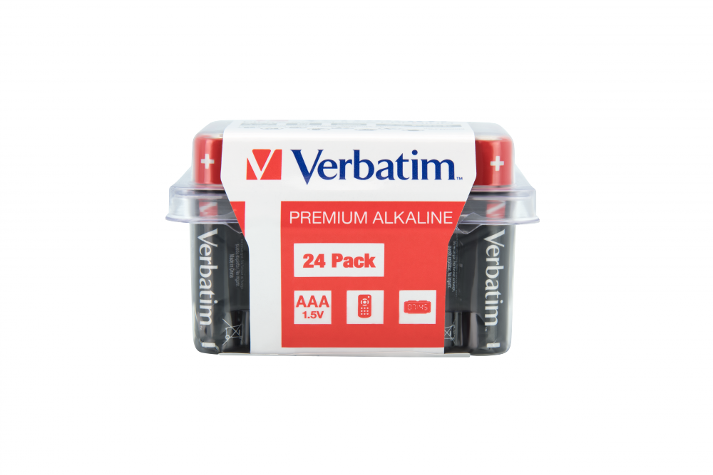 Verbatim Premium Alkaline AAA (24 PACK)