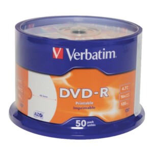VERBATIM DVD-R Wide Inkjet Printable