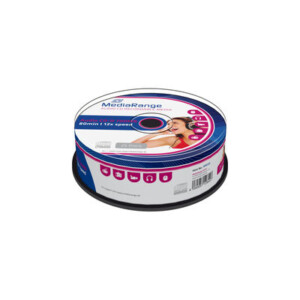 MediaRange AUDIO CD-R 52x 80min Cake 25