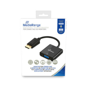 MediaRange SVGA to DisplayPort male to VGA female converter 15cm