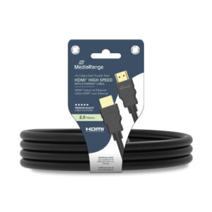 MediaRange HDMI™ High Speed with Ethernet connection cable 2.0M