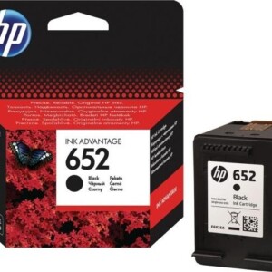 HP 652 Black Original Ink Advantage Cartridge