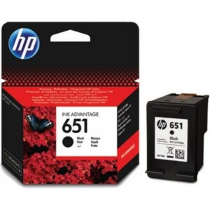 HP 651 Black Original Ink Advantage Cartridge