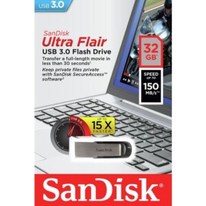 SanDisk Ultra flair USB 3.0 Flash Drive 32GB