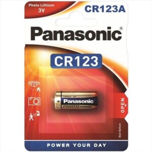 Panasonic Photo Lithium Battery CR123A