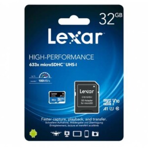Lexar High-Performance 633x microSDHC™/microSDXC™ UHS-I 32GB